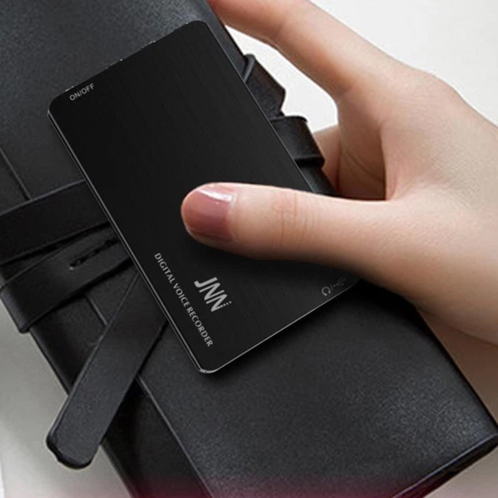 M2 Credit Card Recorder Sound Activated 80 Hours Battery High Quality 1536Kbps .WAV Audio