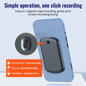 Bluetooth Mobile Smartphone Call Recorder Magsafe Magnetic Induction Sensor Attach & Record Phone