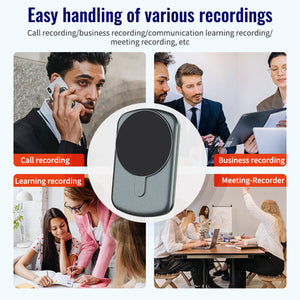 Bluetooth Mobile Smartphone Call Recorder Magsafe Magnetic Induction Sensor Attach & Record Phone