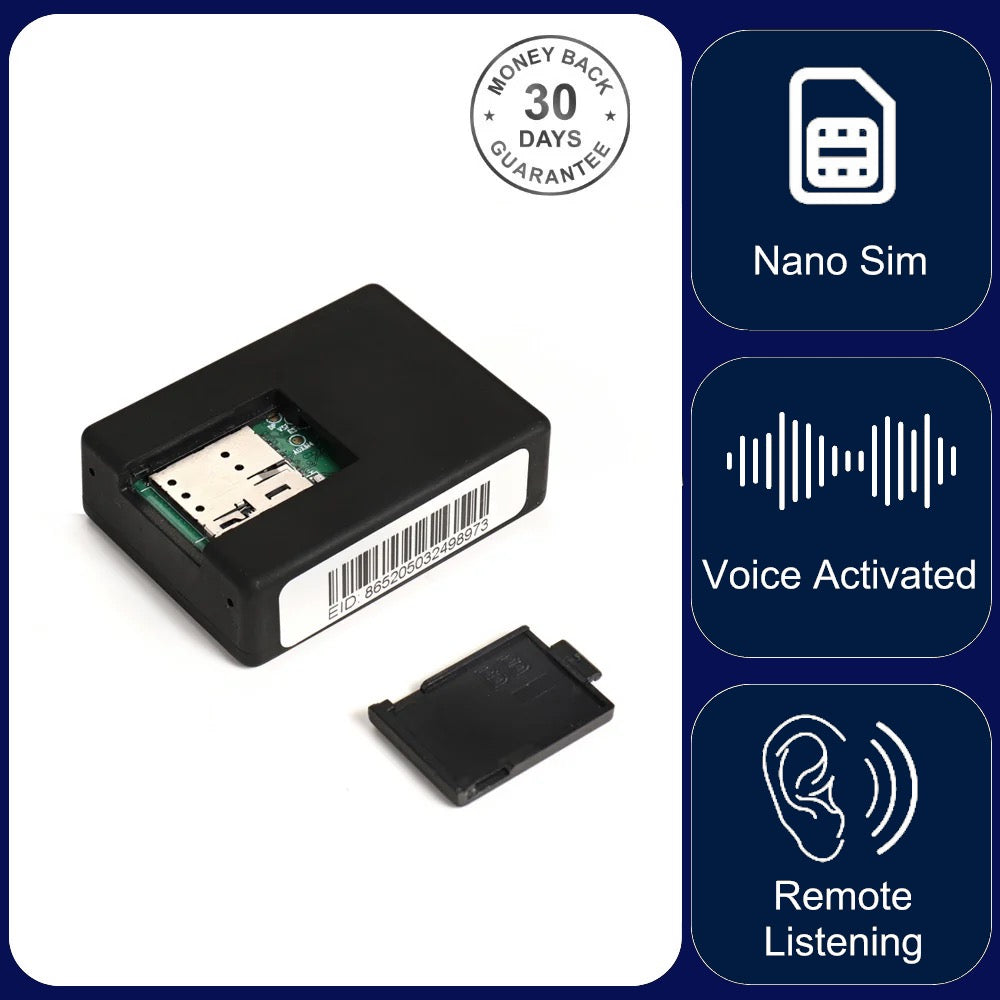 Wireless GSM Audio Monitor 3-4 Days Battery Standby Sensitive Microphone Sound Activated Call Back