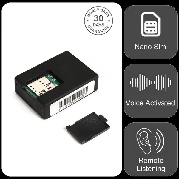 Wireless GSM Audio Monitor Listening Device with Sound Activated Call Back on UK/EU Sim
