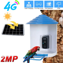 Bird Feeder Camera 4G LTE Sim Card 1080p HD Battery / Solar Power No Wiring Needed