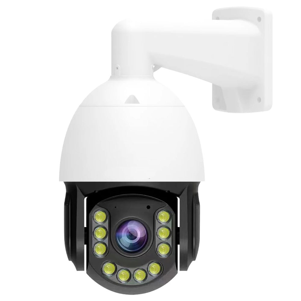 4G 8MP 4K UHD PTZ CCTV Camera 36x Auto Zoom & Human Tracking Face Recognition 200m Night Vision Full 360º Pan