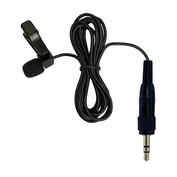 Miniature 4mm Lavaliere Microphone with 3.5mm Locking Jack for Sony UTX WRT Body Pack Transmitter