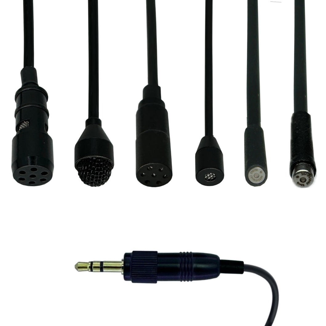 Sennheiser Lavaliere Microphones with 3.5mm Locking Jack Plug for Wireless Body Pack Radio Transmitter