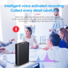 JNN Q85 32GB Magnetic Voice Recorder 12 Day Battery Sound Activated ADPCM High Definition Noise Reduction