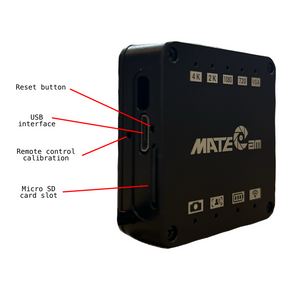 MateCam 4K UHD 13MP Camera Video Recorder P2P Wi-FI Module Motion Detection & Remote Control