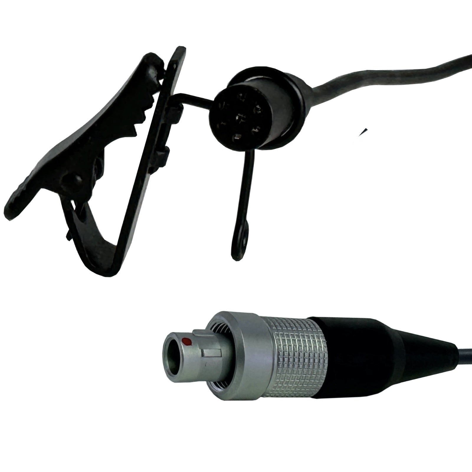 Lemo 3 Pin Microphone Lavaliere Lapel for Sennheiser Shure WisyCom Zax