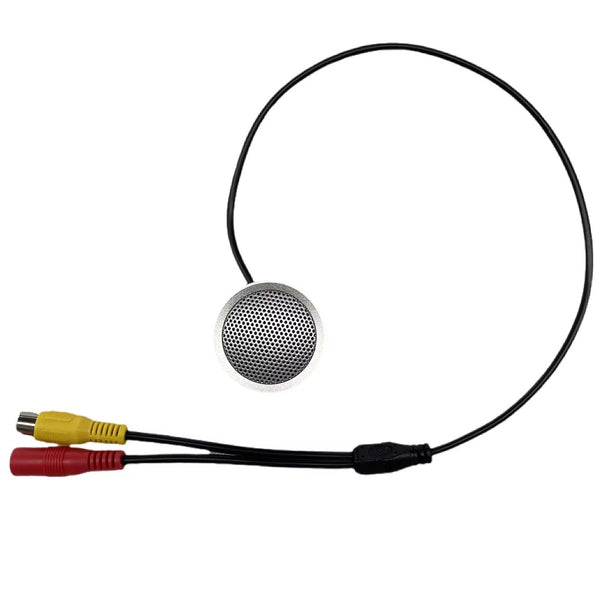 CCTV Audio Microphone Outdoor Noise Reduction Sensitive Pickup Sound Monitor for Security Camera