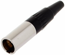 TA4M 4 Pin Mini XLR Male Inline Socket Fits TA4F Female Audio Connector Plug