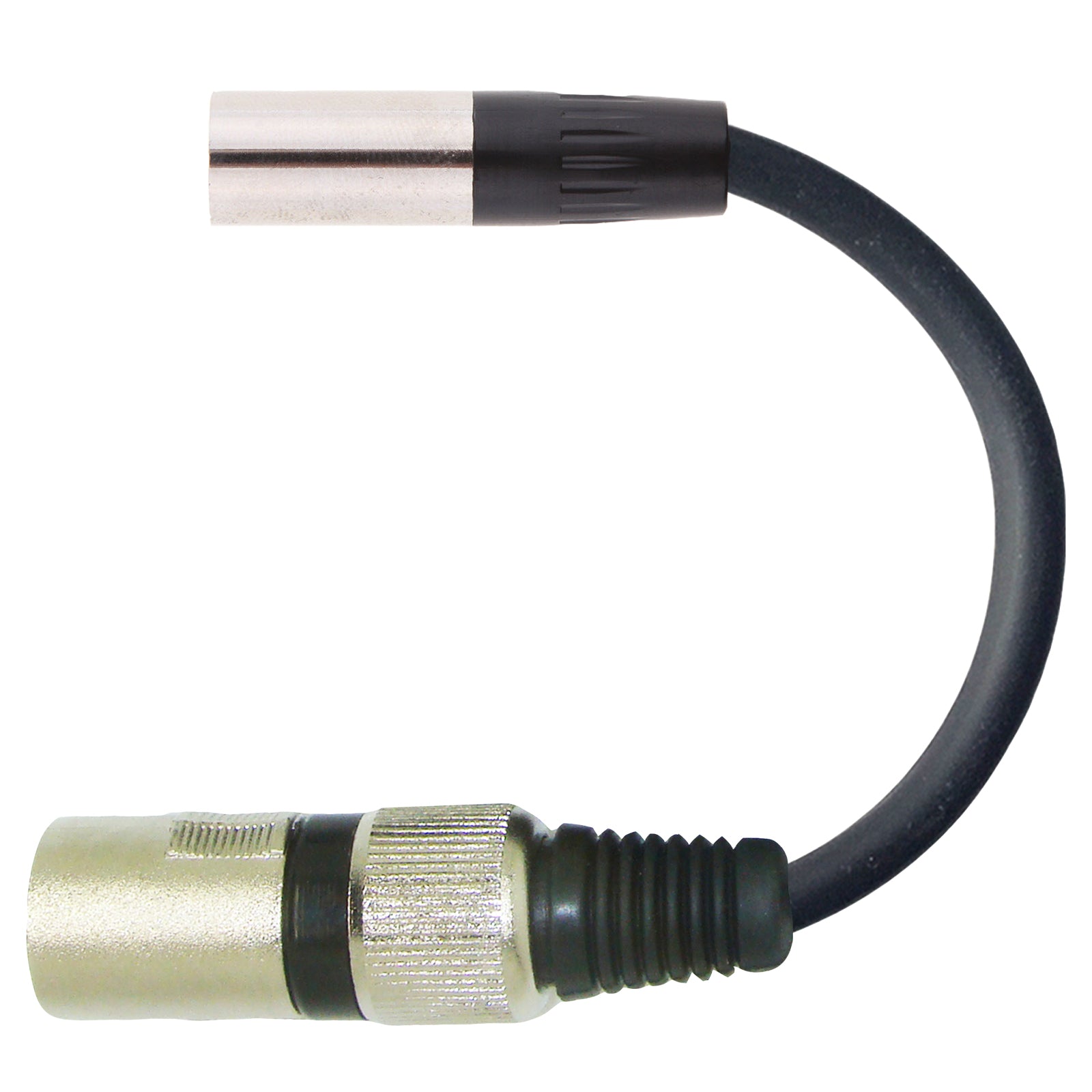 Adapter to Convert Shure 4 Pin Mini XLR Microphone to Different Body Pack Transmitter Input