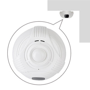 Dummy Smoke Detector Wi-Fi Camera TUYA App Live Stream Recorder Motion Alert