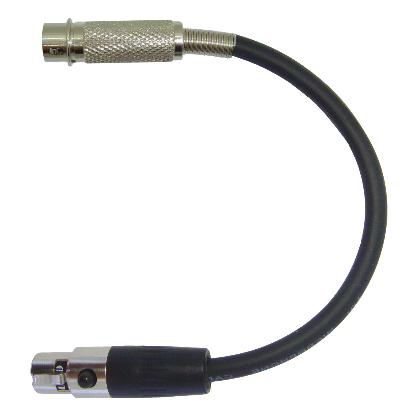 Adapter to Convert Lectrosonics Microphone with 5 Pin Mini XLR to use with Different Body Pack Transmitter Connector