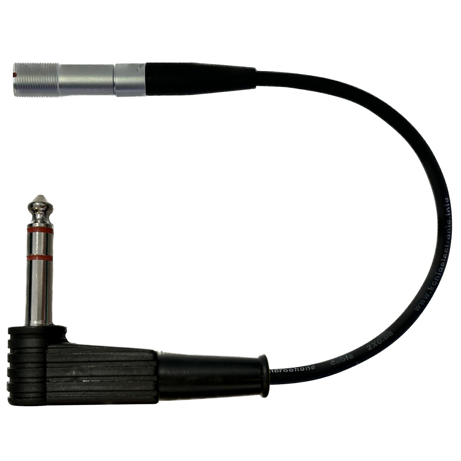 thumbnail image 2 of Micronic 4-Pin Mini XLR Microphone Adapter – TA4M To TQG, For Shure Lavalier/Earhook To Body Pack, 13cm 2 of 4