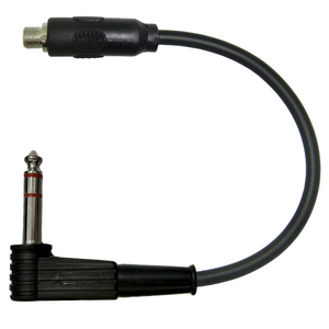 Sennheiser 3.5mm Jack Microphone Adapter to Convert Lavalier / Ear-hook / Headworn Body Pack Transmitter Mic