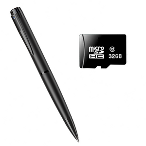 1080p Video Audio Camera Pen 12MP Photo Metal Shell One Touch Record