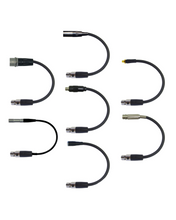 Lavaliere / Ear-hook / Headworn Microphone Adapter for Shure Body Pack Transmitter TA4F 4 Pin Mini XLR