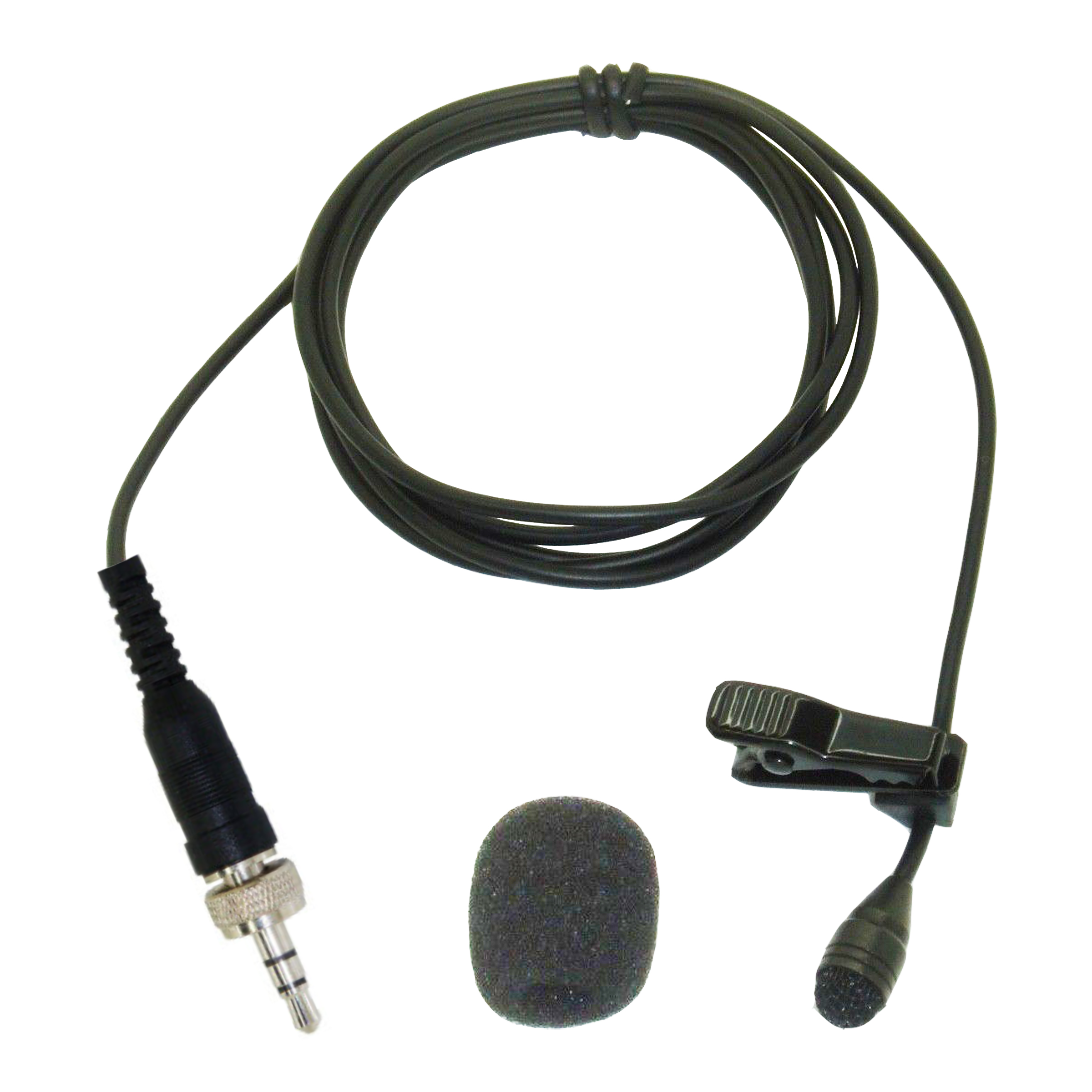 Lavaliere Microphone Clip On Lapel Tie 3.5mm Jack Plug for Sennheiser Body Pack Transmitters EW100 EW300 EW500 G2 G3 G4 SK20 XSW EK2000