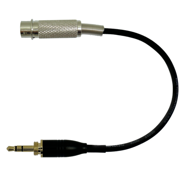 Adapter to Convert Audio Technica Microphone To Different Body Pack Transmitter Connector