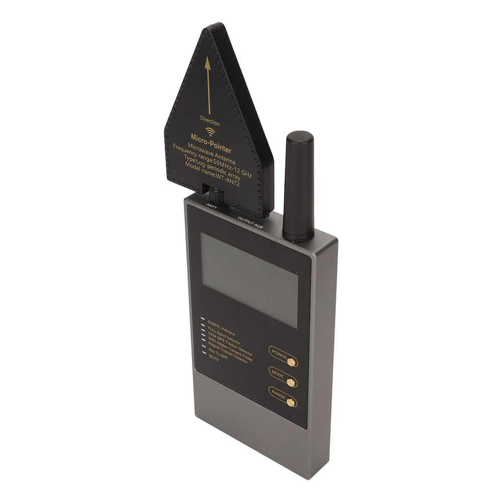 WT10 Anti Bug Sweep Full Band Detector GSM Audio GPS Tracker WIFI Hidd