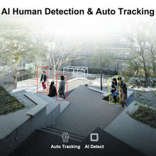 WiFi 5MP 30x Zoom Smart CCTV Dome PTZ Camera AI Auto Human Tracking Night Vision