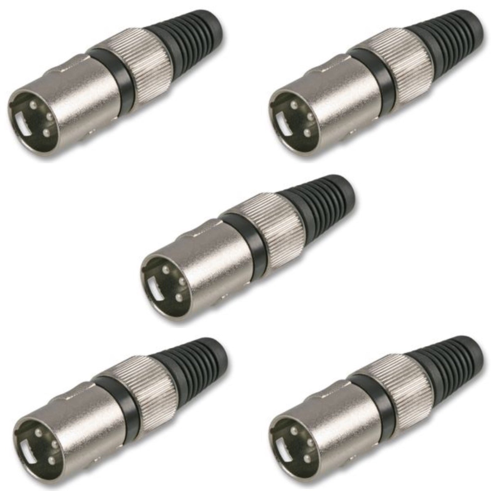 3 Pin XLR Male Female Connector Plug XLR3M XLR3F For Microphone Cable on Amplifier Mixer