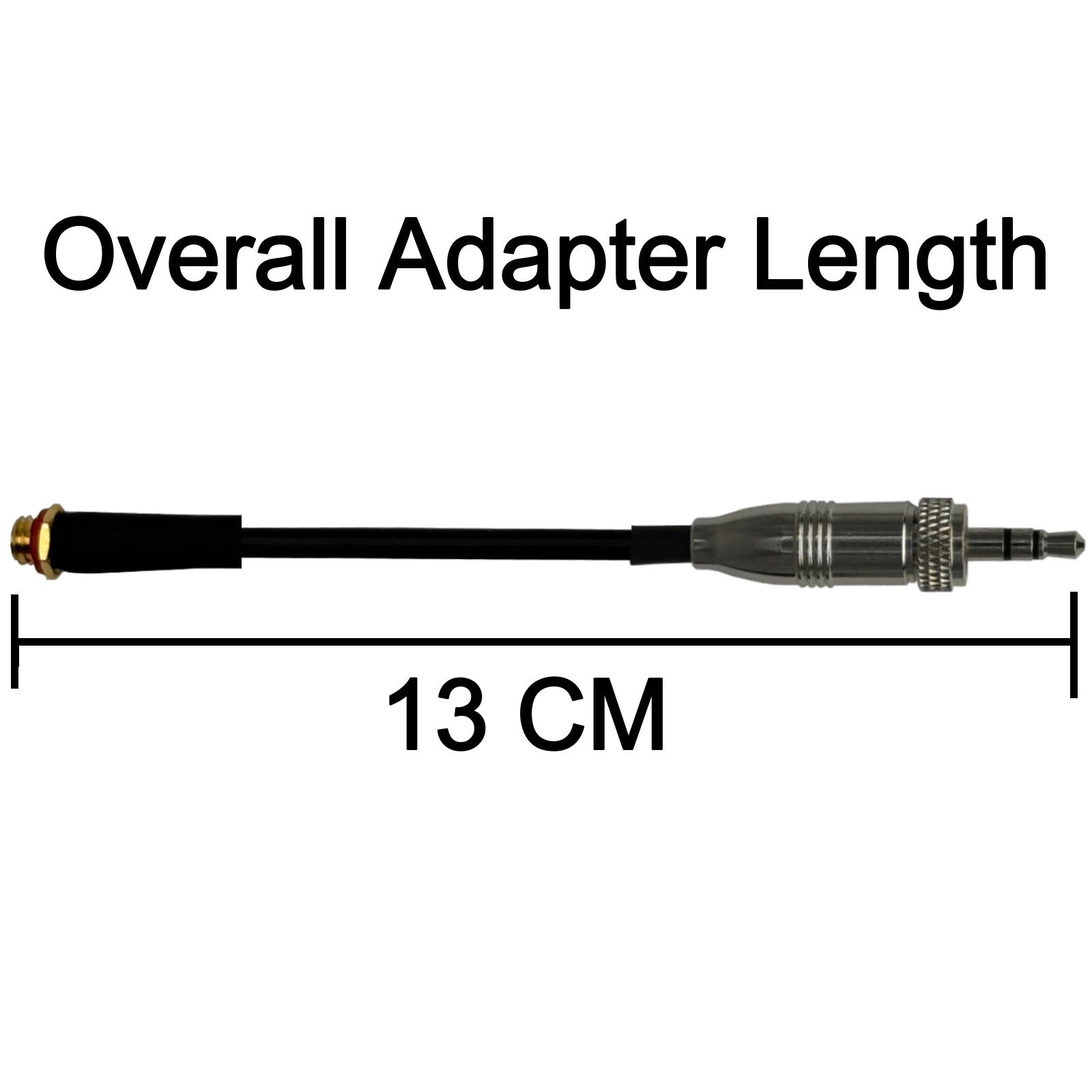 Adapter for Countryman DPA Microphone to Convert Connector for use with Different Body Pack Transmitters