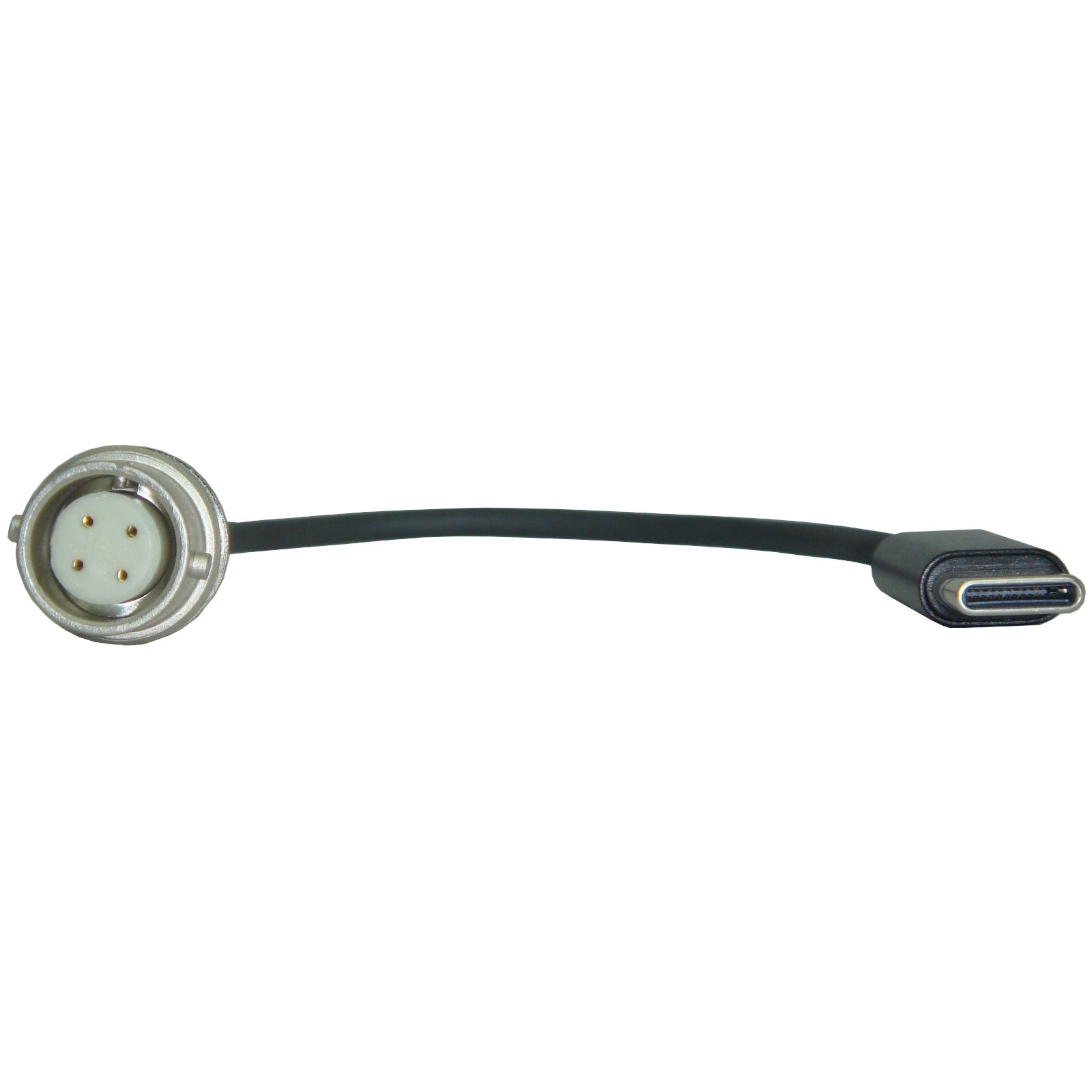 Type-C USB Microphone Adapter for Smartphone Tablet to Convert Lavalier Ear-hook Headworn Instrument Mic