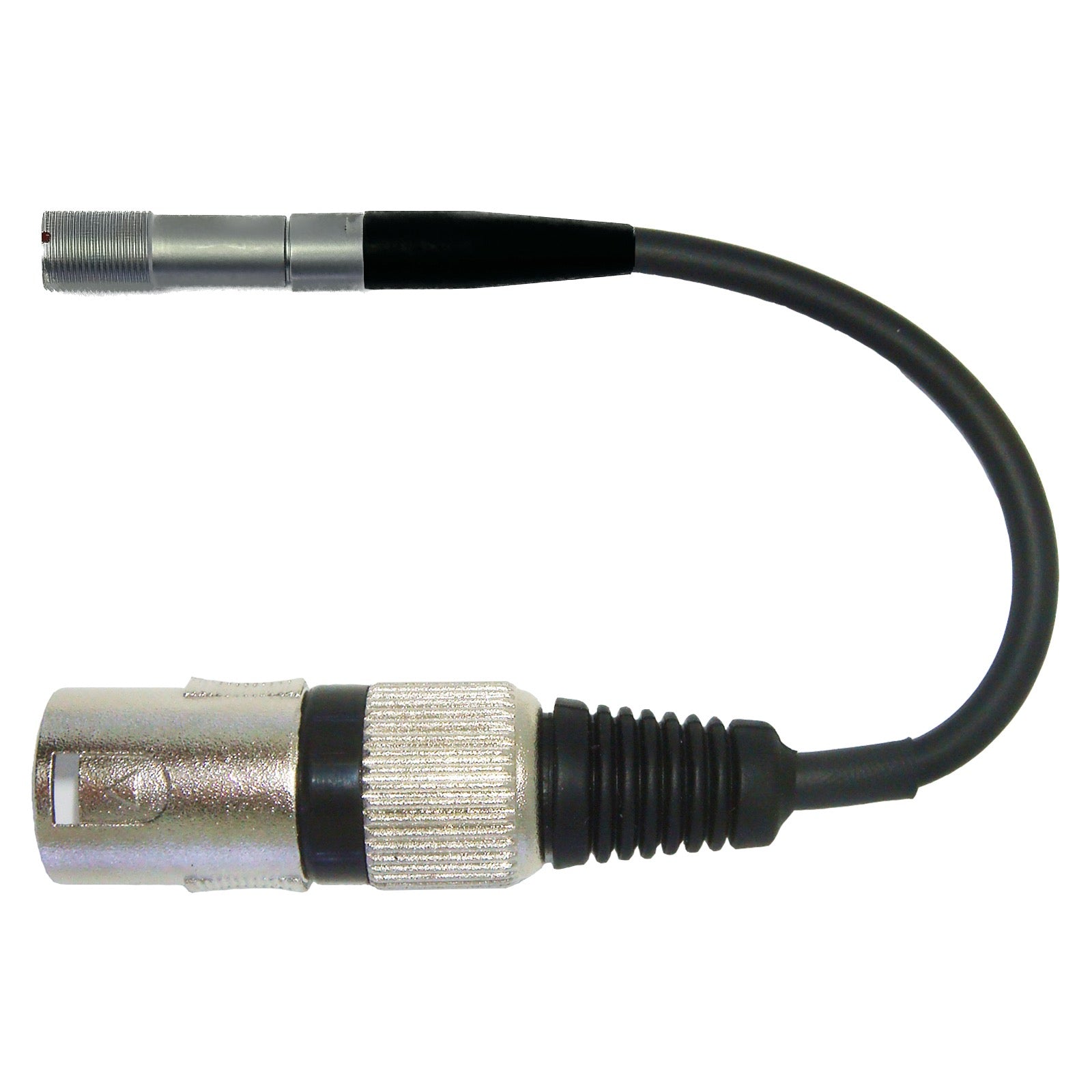 Microphone Adapter to Convert Shure DH5 Headset with Lemo 3 or 4 pin mini XLR Connector
