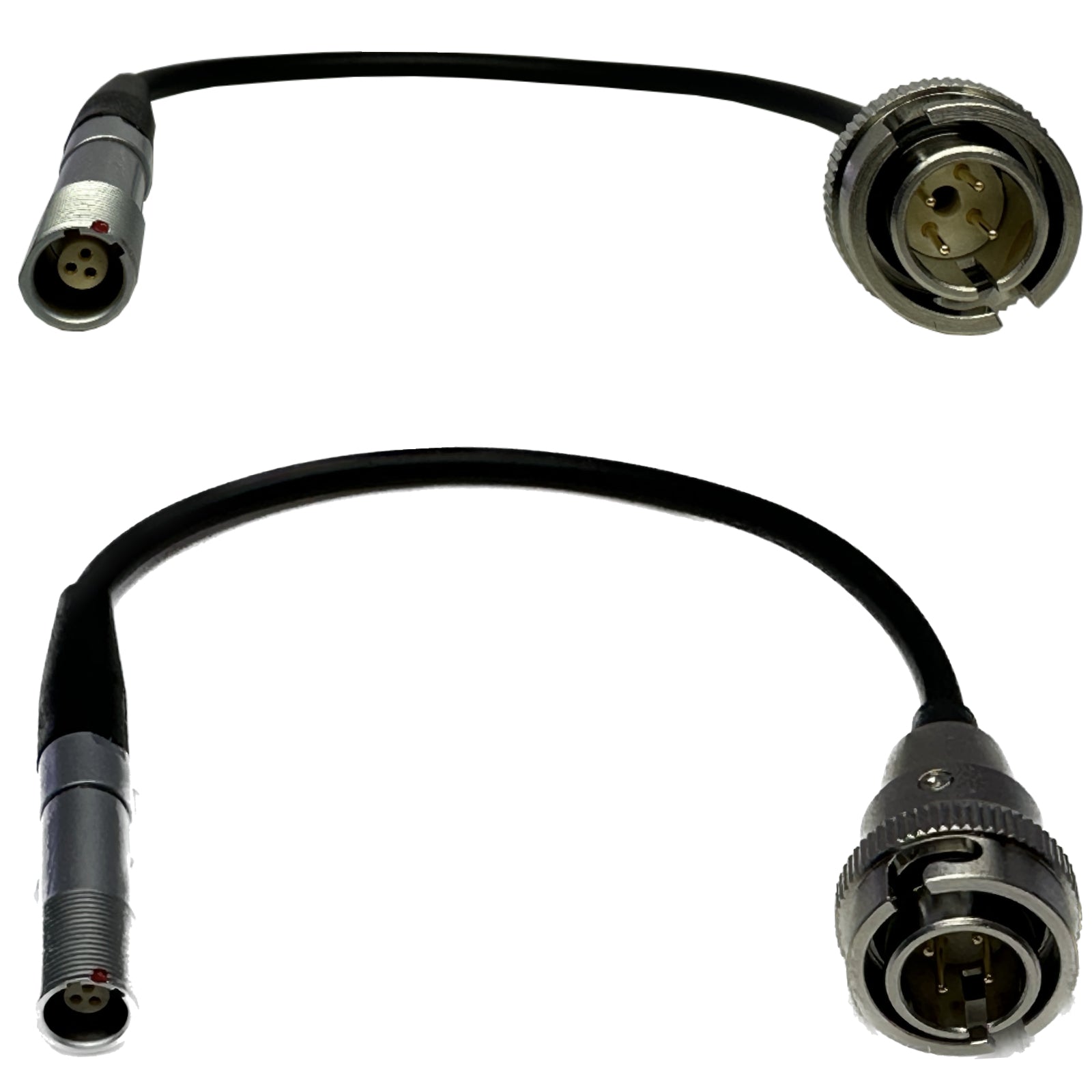 Lemo 3 Pin Adapter Converts Sennheiser or Shure Body Pack Microphone Connector for Different Transmitters