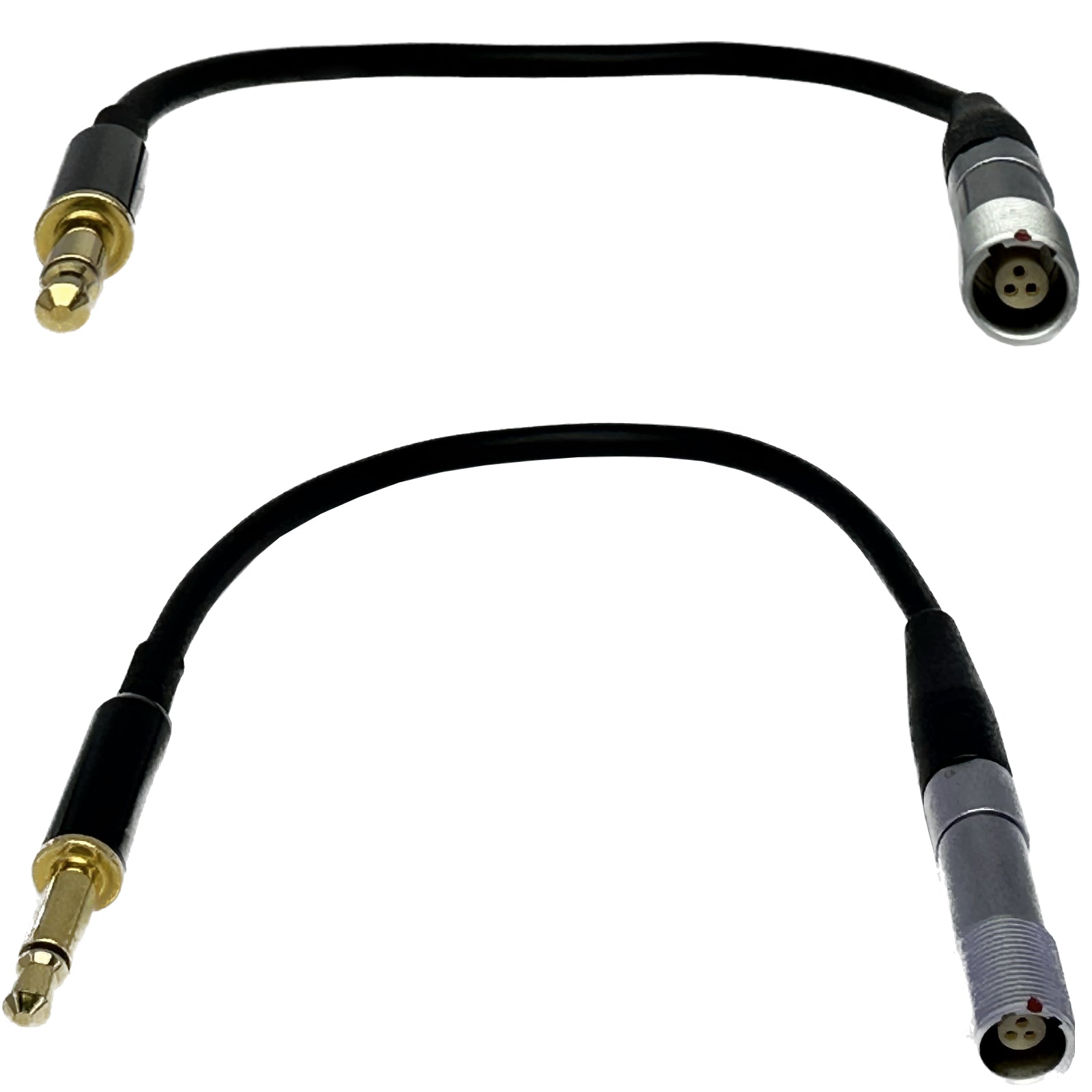 Lemo 3 Pin Adapter Converts Sennheiser or Shure Body Pack Microphone Connector for Different Transmitters