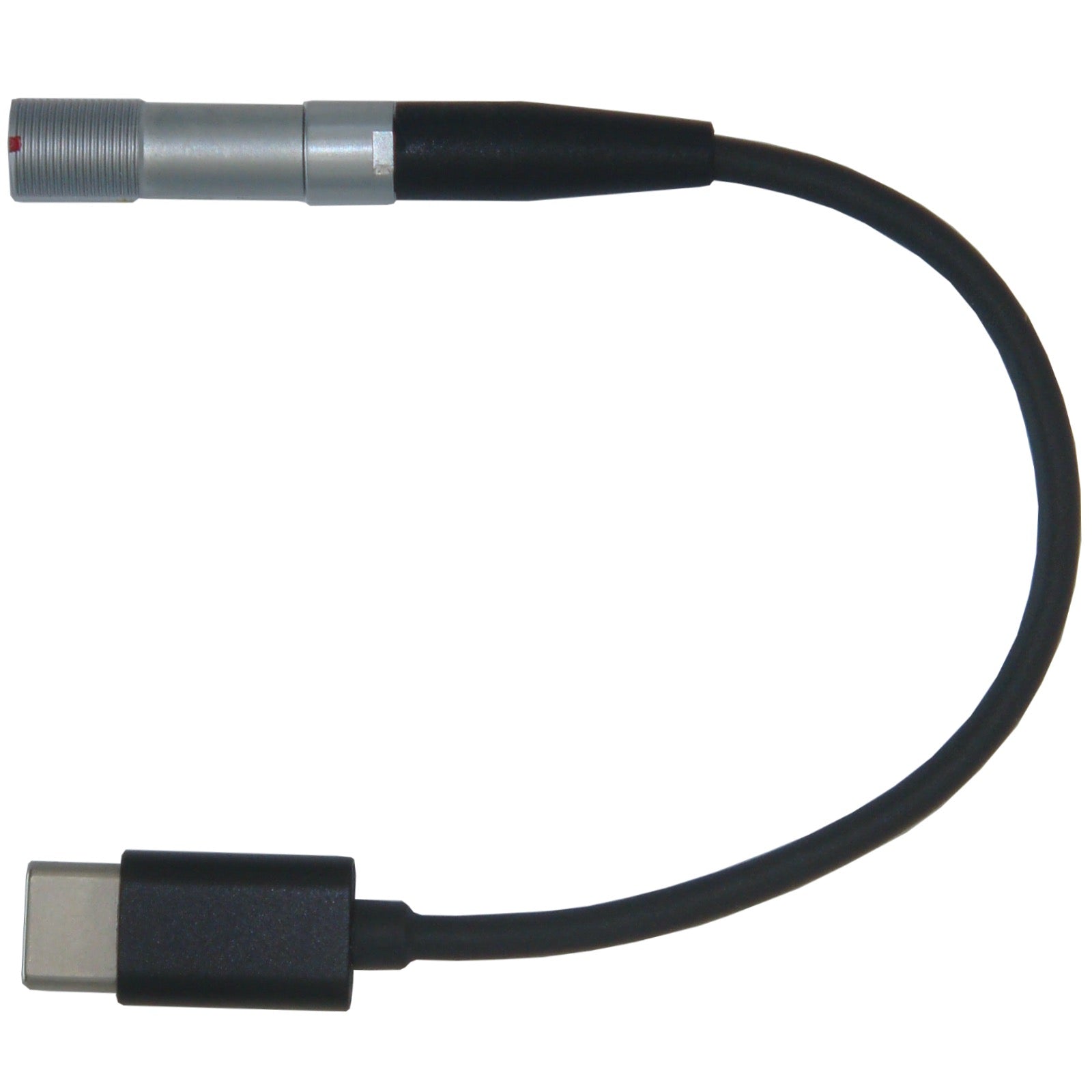 Type-C USB Microphone Adapter for Smartphone Tablet to Convert Lavalier Ear-hook Headworn Instrument Mic