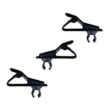 Replacement Spare Metal Clip Pack of 3 for Lapel Lavaliere Microphone 6mm Cable