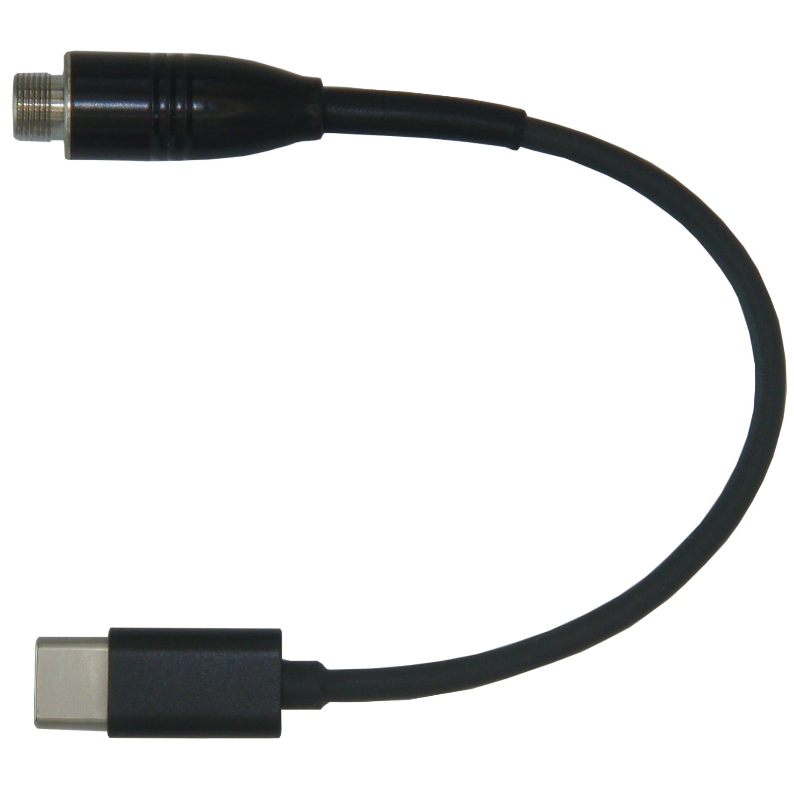 Type-C USB Microphone Adapter for Smartphone Tablet to Convert Lavalier Ear-hook Headworn Instrument Mic
