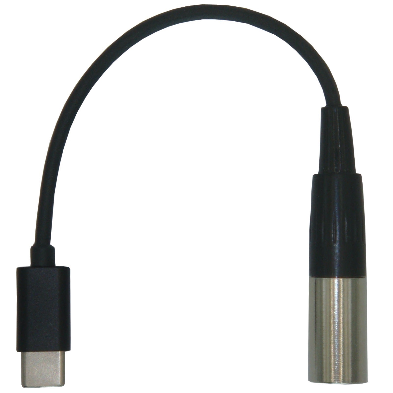 Type-C USB Microphone Adapter for Smartphone Tablet to Convert Lavalier Ear-hook Headworn Instrument Mic