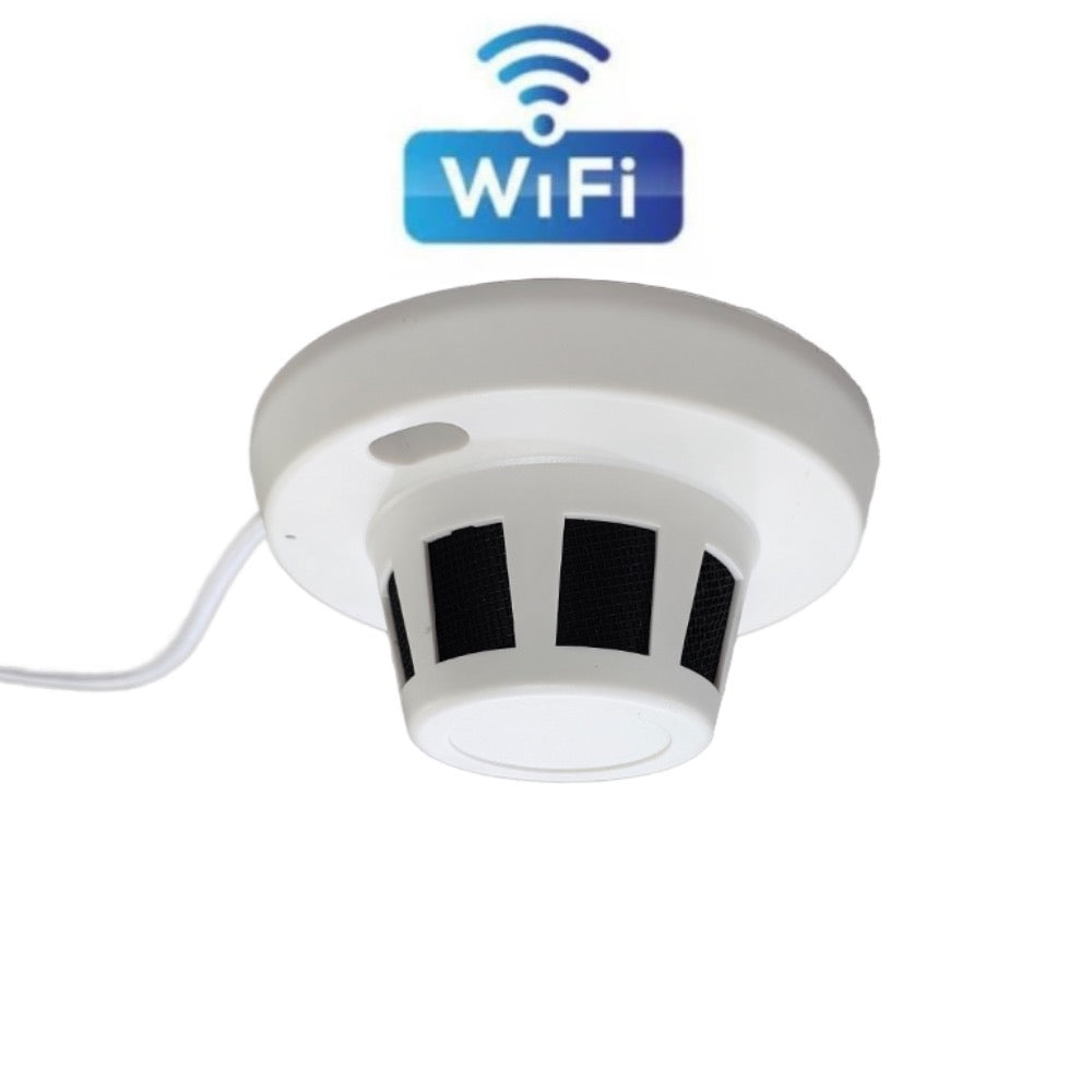 Wireless 4G Camera in Smoke Alarm 5MP 4K UHD Video Recorder Live View on CamHi Pro App