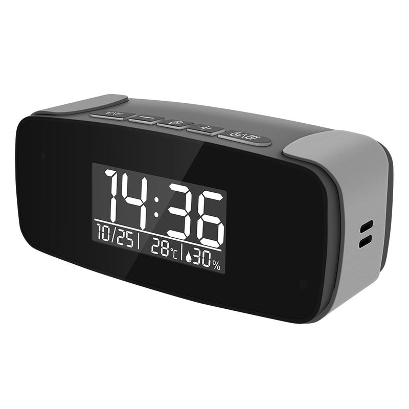 Spy camera hot sale clock with audio