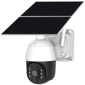 4G LTE 24 Hour / 365 Days Solar Power PTZ Security Camera Full HD 1080p Video Recorder