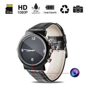 32GB Spy Watch Camera Full HD 1080p Video Recorder Motion Detection Record 12MP Photo & Voice Recorder
