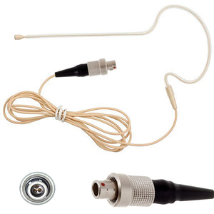 Single Ear Hook Microphone for All Brands Wireless Body Pack Transmitters