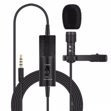 Mini Lavalier Microphone For Smartphone Laptop & DSLR Camera 3.5mm TRRS TRS Jack