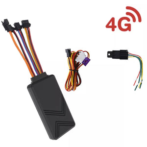 4G GPS Car Tracker Engine Cut Off Real Time Live Tracking SOS Alert Notifications