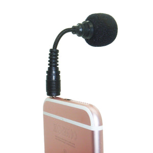 Sub Miniature Microphone 3.5mm TRRS TRS for Smartphone & Laptop