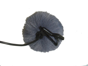 Furry Windshield Microphone Cover for 3mm 6mm 9mm Diameter Lavaliere Lapel Mics