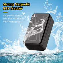 Magnetic 4G GPS Tracker Locator Real Time Geofence IP67 Waterproof 5000mAh Battery