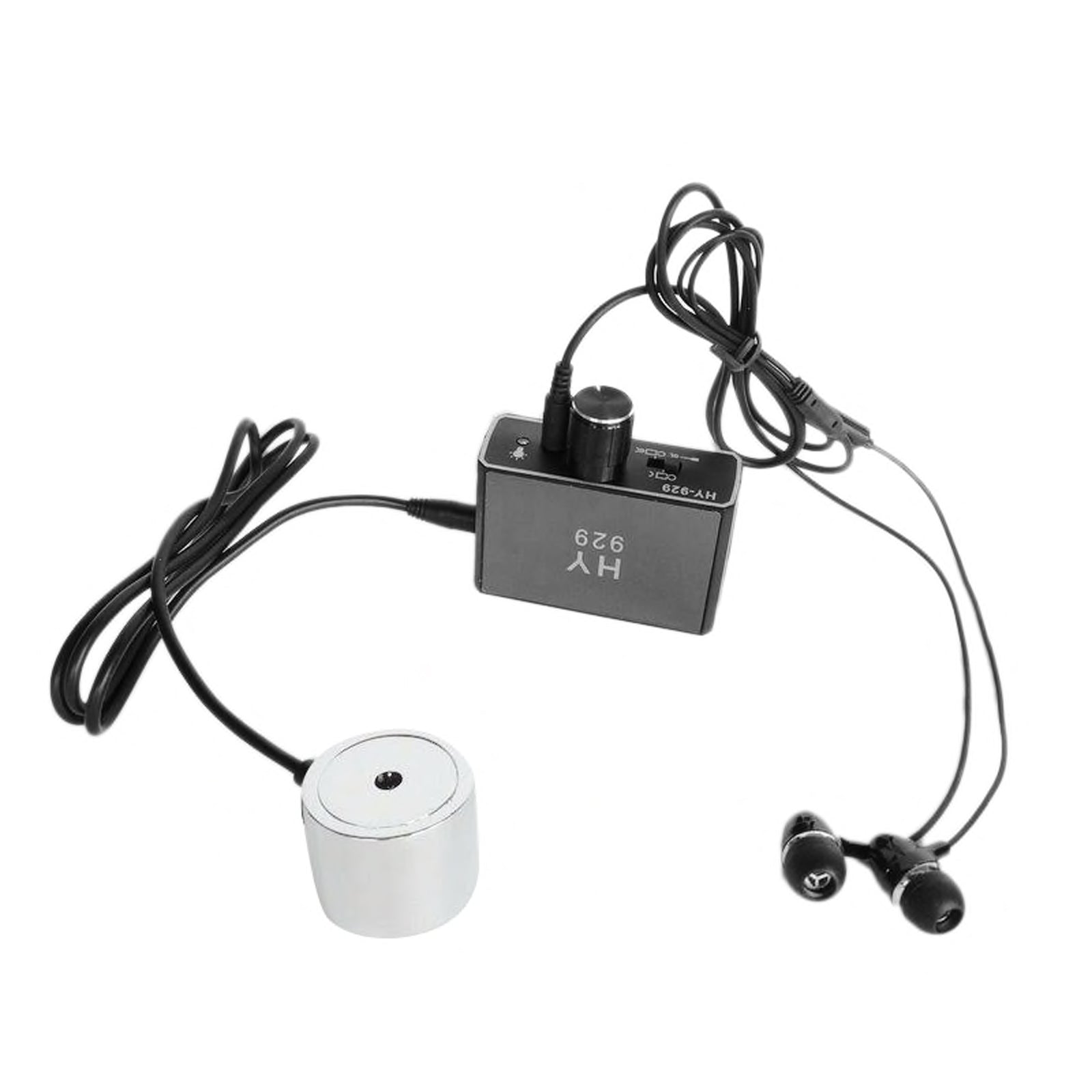 HY-929 Listen Through Wall Microphone Recorder Amplifier Leaking Pipe Door Window