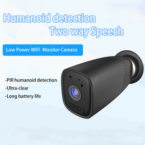 6 Month Battery Power Wire Free Wireless Wifi Video Camera Recorder 2 Way Audio Ubox App