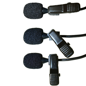 Mini Lavaliere Lapel Omni-Directional Microphone for All Body Pack Transmitters