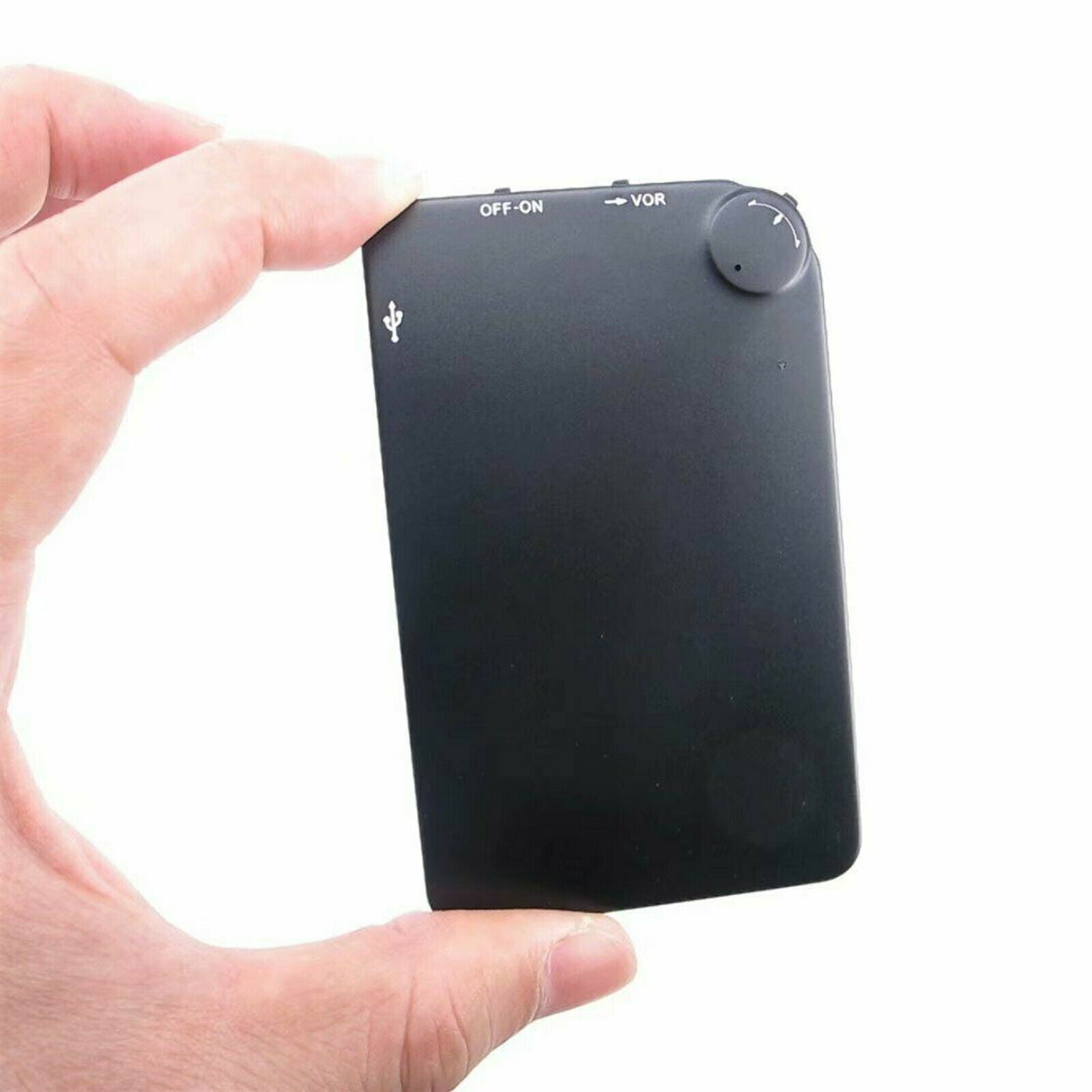 Credit Card Voice Recorder Sound Activated 8GB 90 Hour High Quality 1536kbps .WAV Audio
