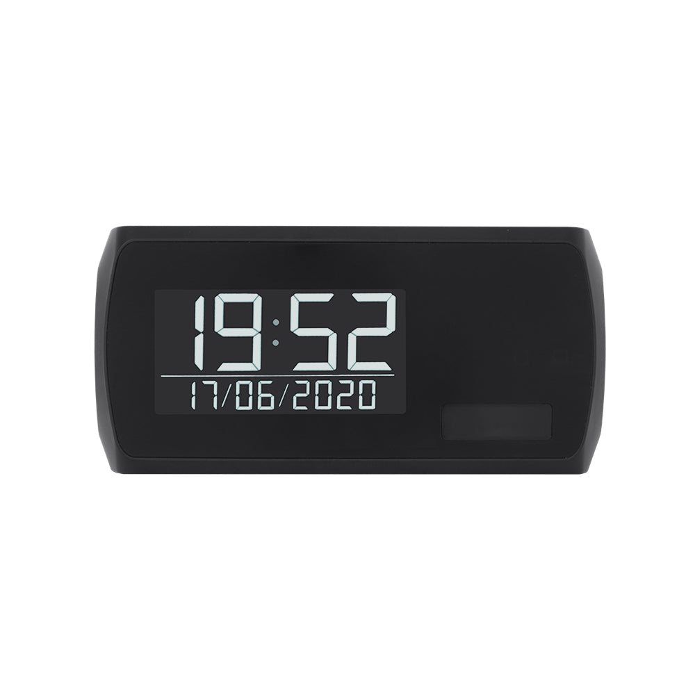 LED Clock Camera Wireless WiFi 1080p HD Video Recorder Night Vision 1 Year Battery Standby